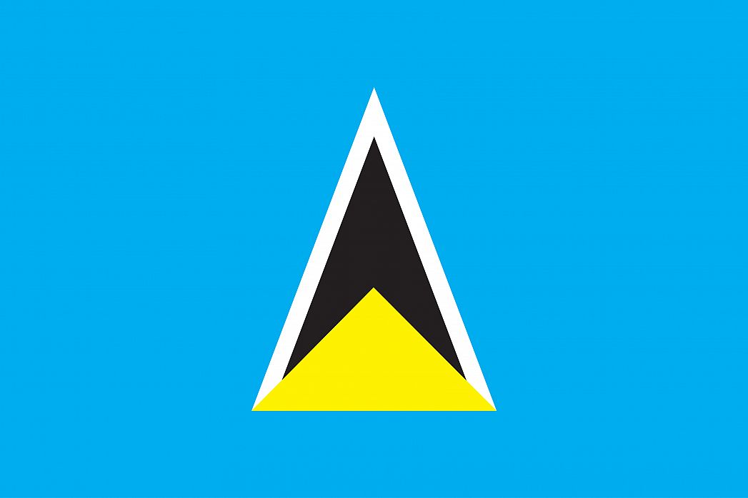 Flag of Saint Lucia