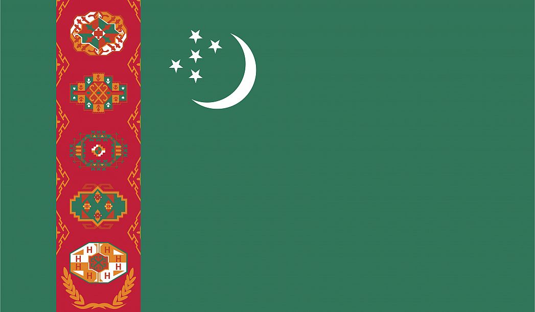 Flag of Turkmenistan